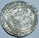 1474-1504 Ferdinand and Isabella Spanish Silver 1 Reales 1400s Columbus Cob Coin