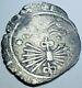 1474-1504 Ferdinand and Isabella Spanish Silver 1 Reales Real Columbus Cob Coin