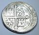 1500's Clipped Philip II Mexico Silver 2 Reales Spanish Colonial Pirate Cob Coin