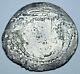 1500's P-R Rincon Bolivia Silver 1 Reales Shipwreck Spanish Colonial Cob Coin