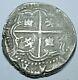 1500's Spanish Potosi Silver 1 Reales A Assayer Piece of 8 Real Pirate Cob Coin