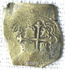 1536-1732 Mexico City Silver 8 Reales Spanish Colonial Pirate Cob Coin