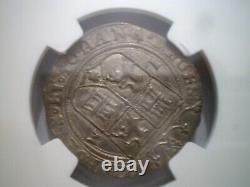 1542 -55 LM Mexico 2 Reales Cob 2r Spanish Colonial Silver Coin Ngc