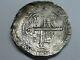 1555-98 Philip II 8 Reales Cob Mexico Assayer F Spanish Colonial Era Silver Coin