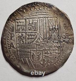 1586-9 P A Bolivia Cob 8 Reales Ex. Bir Ex. Sedwick Auction 6 Lot 883