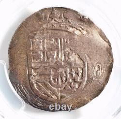 1589, Mexico, Philip II. Silver 4 Reales Cob Coin. Assayer O! Pop 1/1 PCGS XF45