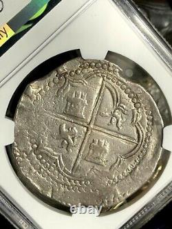 1598-1621 Bolivia 8 Reales Philip III Atocha Shipwreck Era Cob