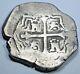 1600s Spanish Mexico Silver 2 Reales OMP (16) Cob Antique Colonial Pirate Coin
