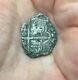 1600s Spanish Silver 2 Reales Piece of 8 Reale Shipwreck Treasure Cob Coin