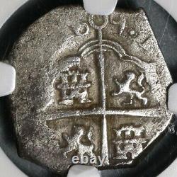 1609-B NGC AU 53 Spain 1 Real Seville Philip III Cob Coin POP 1/0 (20051503C)