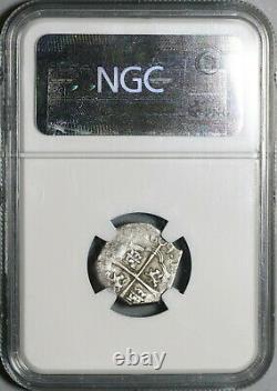1609-B NGC AU 53 Spain 1 Real Seville Philip III Cob Coin POP 1/0 (20051503C)