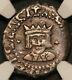 1610 Spain Valencia Philip III 1 One Real Cob Silver Coin NGC VF 30 KM# 7