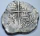 1613-17 Spanish Bolivia Silver 4 Reales 1600's Colonial Pirate Treasure Cob Coin