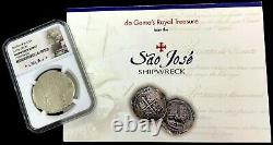 1616-1617 P Silver Bolivia 8 Reales Sao Jose Shipwreck Treasure Cob Ngc Genuine