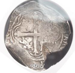 1621, Mexico, Philip IV. Spanish Colonial Silver 8 Reales Cob Coin. NGC VF-25