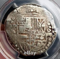 1622/1627, Bolivia, Philip IV. Silver 8 Reales Cob Coin. Rare Variety! PCGS VF30
