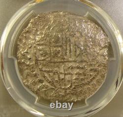 1622 Atocha Recovered Philip III Potosi Mint Silver Cob 8 Reales PCGS Genuine