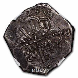 1624 S D Spain (Sevilla) Silver 8 Reales Cob VF-25 NGC SKU#260062