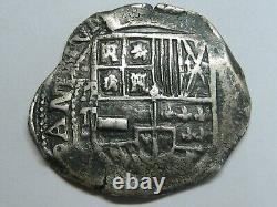 1630 Potosi 8 Real Cob Philip IV Bolivia Mint Spanish Colonial Silver Spain