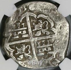 1630-R NGC VF 30 Spain 8 Reales Seville Mint Philip IV Cob Silver Coin 20060301C