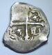 1634-1665 Clipped Mexico Silver 2 Reales 1600s Spanish Colonial Pirate Cob Coin