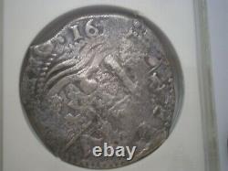 1679 Bolivia Dead Island Consolation Shipwreck 8 Reales Cob 8r Silver Coin Anacs
