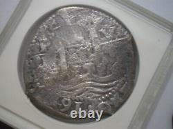 1679 Bolivia Dead Island Consolation Shipwreck 8 Reales Cob 8r Silver Coin Anacs
