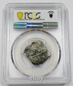 1689 VR PCGS VF Detail Silver Bolivia Real Calico-728 Cob Coin Item #33423A