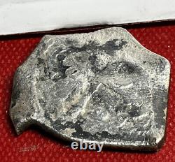 1715 Fleet Florida Shipwreck Mexico 8 Reale Silver Coin Plate Cob Treasure Coin