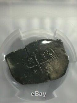 1715 Mexico 8 Real Cob Pcgs Xf Colonial Treasure Fleet Silver Dollar Full Date