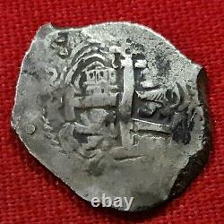 1720 -potosi King Philippus V -silver- 8 Reales Cob Xtra Fine