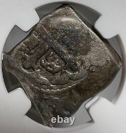1729-30 Mo R Mexico 4 Reales Vliegenthart Shipwreck NGC VF30 Silver Cob Only 1