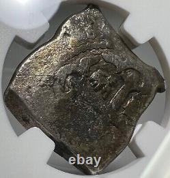 1729-30 Mo R Mexico 4 Reales Vliegenthart Shipwreck NGC VF30 Silver Cob Only 1