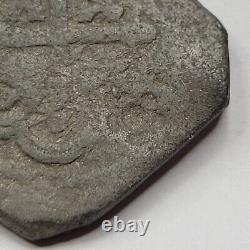 1731 Mexico Cob 8 Reales MADURA ISLANDS COUNTERSTAMP Full Date Nice D833