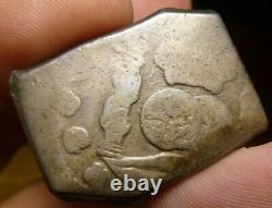 (1733-53) Guatemala 8 Reales Silver Cob Colonial Coin