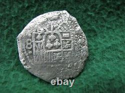 1733 Mexico Shipwreck COB 8 Reales SILVER Coin Spanish Colonial SILVER Cob Coin