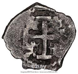 1738-P Bolivia Phillip V 1/2 Real Cob Potosi Mint KM27a NGC XF45 Top Pop