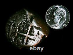 1739 Shipwreck Silver 8 Reals / Cob/piece Of 8 Treasure Silver 19-20 Grams Rare