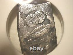 1742 Guatemala 8 Reales Silver Dollar Cob Colonial Coin
