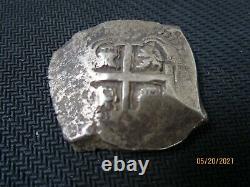 1743 Potosi, Bolivia, cob 8 reales, 26.27 grams