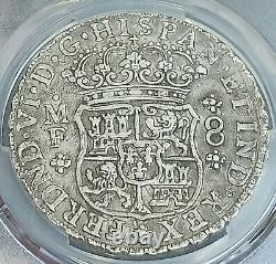 1749 Mexico 8 Reales Pillar Dollar Chopmark N PCGS XF Detail