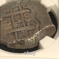1759p q bolivia 8 real cob ngc vf 35 a choice undergraded pirate coin A Nice One