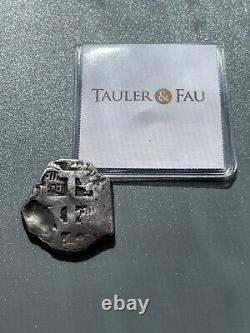 1760 Potosi V-Y Bolivia Silver 8 Reales Cob Charles III bought Tauler & Fau Auc