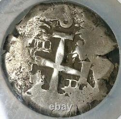 1766 NGC XF 45 Bolivia 8 Reales Cob Spain Colonial Dollar Silver Coin 21102401C