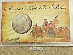 1783 8 Reale Spanish Silver Pillar Dollar Shipwreck coin in official holder