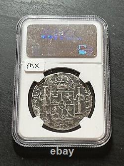1783 MO FF MEXICO 8 Reales El Cazador NGC Genuine Shipwreck Coin (Slab1472)
