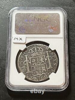 1783 MO FF MEXICO 8 Reales El Cazador NGC Genuine Shipwreck Coin (Slab1479)