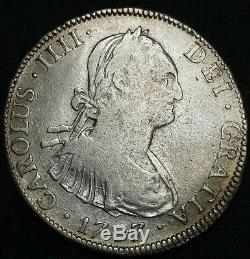 1797 PTS PP Bolivia 4 Reale Rare Hoard Silver Milled Bust US First Cob Coin