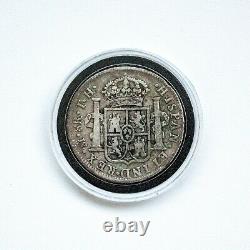 1808 Mexico 8 Reales Colonial Spanish Silver Coin Pirate Coin
