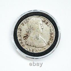 1809 Mexico 8 Reales Colonial Spanish Silver Coin Pirate Coin
